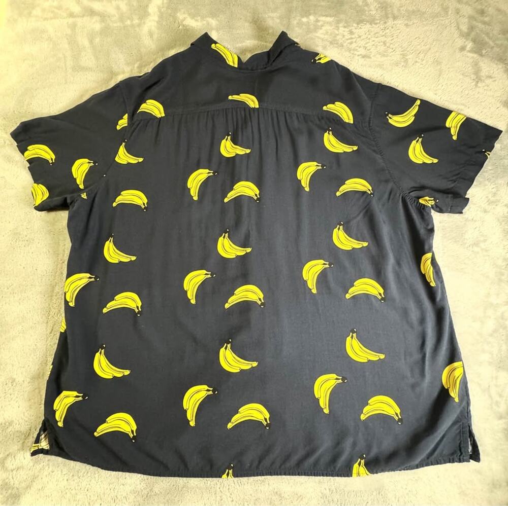 Goodfellow & Co XXL Banana Print Button Up Shirt